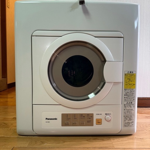 【美品】台座セット！ 21年製　Panasonic 電気式乾燥機 NH-D603 6kg