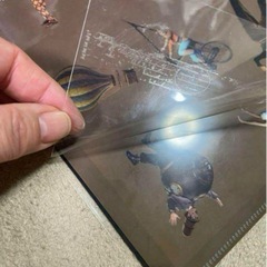 【未使用】シルクドソレイユ　キュリオス　クリアファイルの画像