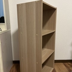 3段カラーボックスの画像
