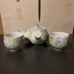 【磁器製】 🍵急須 湯呑み2個 セット