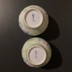 【磁器製】 🍵急須 湯呑み2個 セットの画像