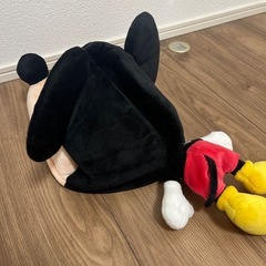 ミッキー　被り物　ファンキャップ　ディズニーの画像