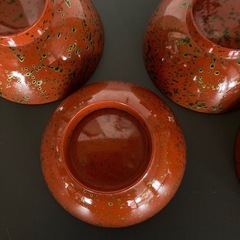 ✨美品✨ 和食器 茶碗 汁椀　漆器 4個セット 🇯🇵🍚😋🥢の画像