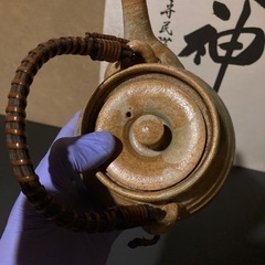 ✨未使用✨ 🫖 陶器製 和柄 急須 🍵の画像