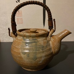 ✨未使用✨ 🫖 陶器製 和柄 急須 🍵の画像