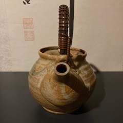✨未使用✨ 🫖 陶器製 和柄 急須 🍵の画像