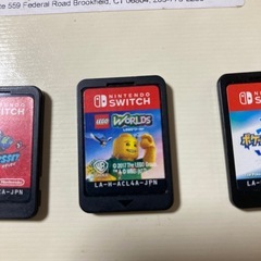 Switchカセット4個の画像