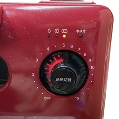 シャープ ヘルシオ グリエ　スチームオーブントースター 赤 レッド SHARP HEALSIO グリル　AX-H2-Rの画像