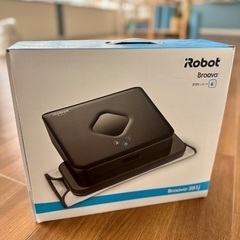 【未使用品】 iRobot ブラーバ 381j ブラック 床拭きロボ ブラーバ ブラーバ381j アイロボット braava iRobot 床拭き