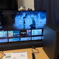 (受け渡し完了)ハイセンス40インチ と SONY HT-S35...