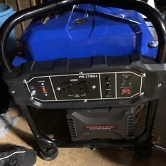インバーター発電機　商談中。