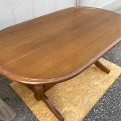 ★状態〇★ 昭和 レトロ 家具 柏木工 ダイニング テーブル W...