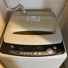 決まりました　洗濯機差し上げますの画像