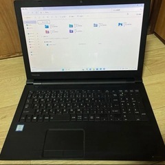 dynabook B55/DN 第7世代i3搭載SSD256GB＆メモリ8GB カメラ内蔵 初心者向けの画像