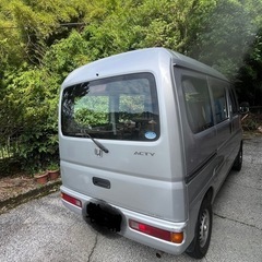 最終値下げ‼️車検R9年3月/ホンダアクティバン/タイミングベルト交換済み/黒ナンバー可 の画像