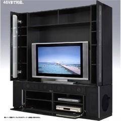 テレビボード　テレビラック　シアターサウンドラック GOF-1218SJ（付属品完備）の画像