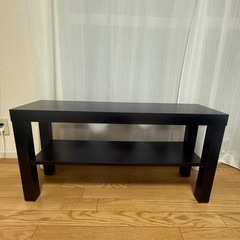 【IKEA】LACKラック　テレビ台　ブラックの画像