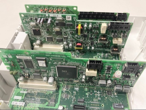NTT αZX ZXS 主装置・電話機5台セット IPF・DECL付