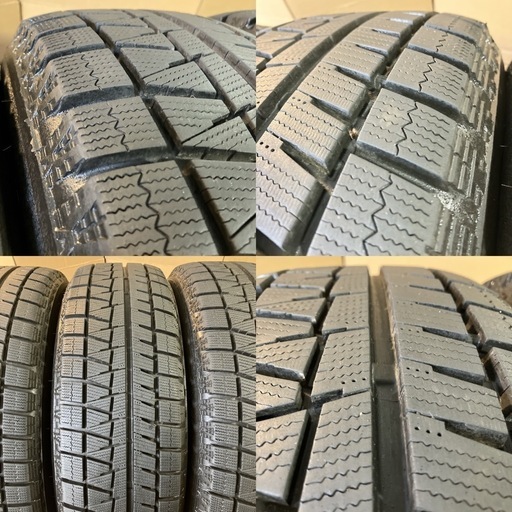良品! スタッドレス215/65R16 4本／BS ICEPARTNER2 8分上〜9分上 A4897-42
