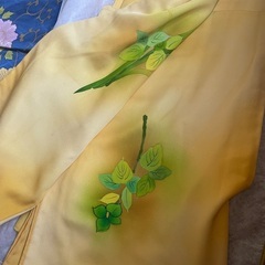 着物2点　ブルー　イエローの画像