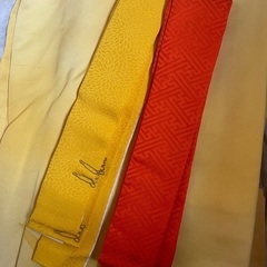 着物2点　ブルー　イエローの画像