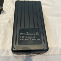 新品未使用 2XL大きいサイズ【空調作業服】ベスト 24V PSE ファンバッテリー付 大風量ファン グレーの画像