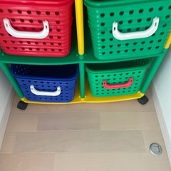 おもちゃ収納の画像