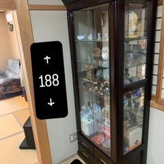 洋飾り棚　コレクションケース
の画像