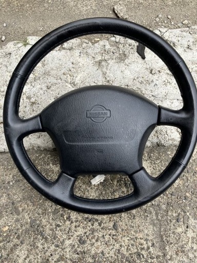 貴重！純正★07年 型式「E-BCNR33」R33 日産 スカイライン GTR NISSAN SKYLINE GTR ステアリング ハンドル