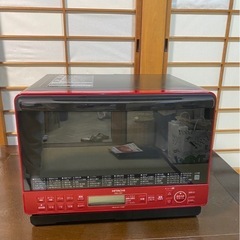 交渉中【修理必要かも】日立オーブンレンジ