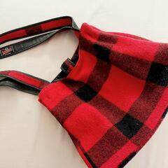 JOHNSONウールバッグ・Made In USAの画像