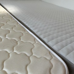 ベッドフレーム マットレス シングル セミダブル セットの画像