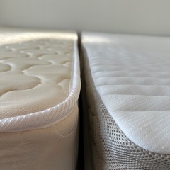 ベッドフレーム マットレス シングル セミダブル セットの画像