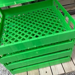 コンテナ　グリーン　5個の画像