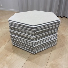 スミノエ RUG RUGタイルカーペット ROKKAKU アイボ...