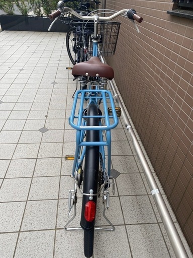 自転車　26インチ　水色