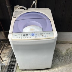 【お譲りします】SANYO 全自動電気洗濯機（かなり年季あり・汚...