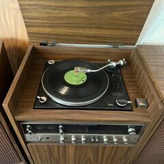 値下げ中！QX-3000V　コロンビアステレオシステム　レコード...