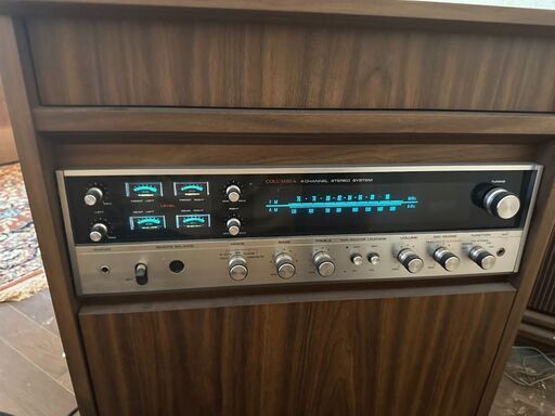値下げ中！QX-3000V コロンビアステレオシステム レコードプレーヤー