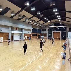 茨城県神栖市バドミントン練習 − 茨城県