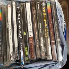 中古CD 大量 差し上げますの画像