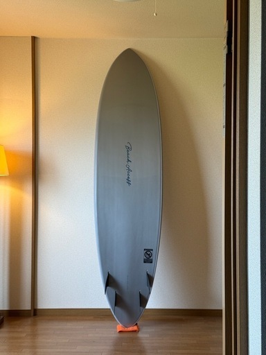 ほぼ未使用 ビーチアクセス 7’6”クアッド ワックスフリー