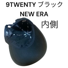 NEW ERA 9Twenty ブラック　の画像