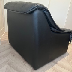 【美品】本革ソファ 1脚のみ／15,000円／取りに来ていただける方6月限定商品なので6月中に取り引き成立の方に割引き致します。 の画像