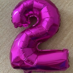 バルーン　2 誕生日