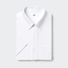 【定価5980円】2枚セット 半袖シャツ ビジネスシャツ オフィスカジュアル UNIQLO ユニクロ メンズの画像