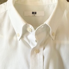 【定価5980円】2枚セット 半袖シャツ ビジネスシャツ オフィスカジュアル UNIQLO ユニクロ メンズの画像
