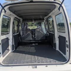 H29年ハイゼットカーゴDX　禁煙車　ナビ Bluetooth　PW キーレスエントリー　燃費燃焼効率の良いLPG/ガソリンのハイブリッド 車検令和９年６月１９日迄の画像
