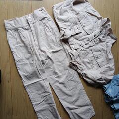 女の子高学年向けセットアップ2点セットの画像