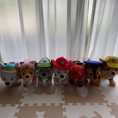 パウパトロールぬいぐるみ（７点セット）